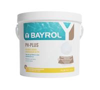 BAYROL e-pH-Plus 5 kg - Granulés pH+ Plus Piscine & Spa Correction Optimale | Doseur inclus, dissolution rapide sans résidu, 100g / 10 m³ augmente pH de 0,1, piscine et spa, Production Européenne