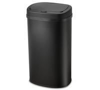 Bayt Poubelle de Cuisine - 60 Litres - Poubelle à Déchets Ménagers - Métallique Robuste - Noir