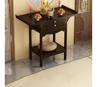 BAYTEWJX Bouddha Autel Étagère Sanctuaire,Bouddha Étagère Statue Stand,Autel Bouddhiste,for Living Rooms Offices Buddhist Altars.(60x33x100cm)