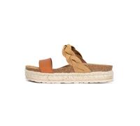 Bayton Mule 'Clarence' beige / marron / caramel / cognac, Taille 37