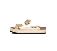Bayton Mule 'Tenerife' or / noir chiné, Taille 39
