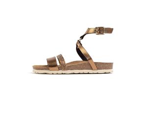 Bayton Sandales à lanières 'Ciotat' or, Taille 41