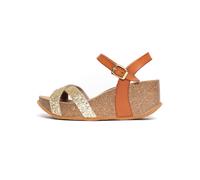 Bayton Sandales 'Venus' cognac / or / argent, Taille 39