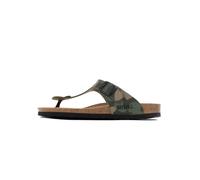 Bayton Tongs 'MERCURE' noisette / vert clair / vert foncé / noir, Taille 44