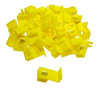 baytronic Lot de 50 connecteurs de dérivation/connecteurs Rapides Jaune 2,5 mm² - 6,0 mm²