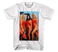 Baywatch Lifeguard Beach Babes Men's T Shirt Pamela Anderson Carmen Electra M