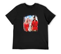 Baywatch Pamela Anderson David Hasselhoff TV Beach Lifeguard Hoff T-Shirt Unisex Gift Men's Black Tees L