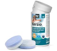 Bayzid 1 x 1 kg Galets de Chlore Multifonction 6 en 1-200 g Tablettes de Chlore - 2 Phases pour Chloration Choc et Entretien Longue durée - Ajustement du pH