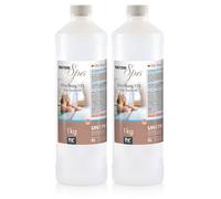 BAYZID® Chlore Liquide Spa 2 x 1 kg - Désinfectant Rapide pour Spas & Pataugeoires - Teneur en Chlore Actif 13-15%