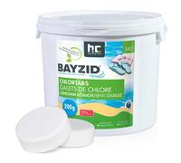 BAYZID® Galets de Chlore Lent 200g - Traitement Piscine et Bassin