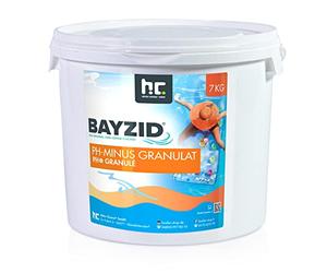 Bayzid® pH Moins Granulé 7 KG - Régulateur de pH Piscine - Réduit l'Alcalinité & Préserve la Clarté de l'eau