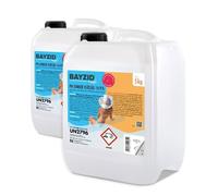 Bayzid pH Moins Liquide 14,9% 2 x 5 kg - Abaisseur de pH Rapide & Efficace | Piscine - Stabilisé et Compatible avec Tous les Produits Bayzid - Abaisse le pH Rapidement - Optimise l'Efficacité du Chlore