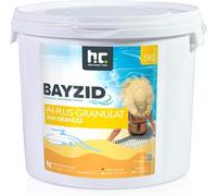 BAYZID® pH Plus Granulé - 2 x 5 kg (10 kg) pour Augmenter Le pH de l’Eau de Piscine - Dissolution Rapide, Facile à Utiliser