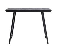 Bazar Bizar La Table Haute Chevrons - Noir - 140cm