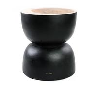 Bazar Bizar Le Tabouret Karbun - Noir Naturel