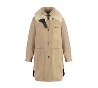 Bazar Deluxe, Femme, Manteaux, Beige, Taille: 38 FR Asymmetric Hem Parka
