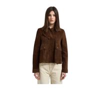 Bazar Deluxe, Femme, Vestes, Brun, Taille: 40 FR Veste à poches avant
