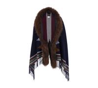 Bazar Deluxe - Stola - Femme - Vestes - Bleu - Taille: ONE Size
