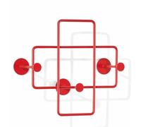 Bazar portemanteau mural petit orange sanguine Richard Lampert - LAMPERT BAZAR WAND K ORAN