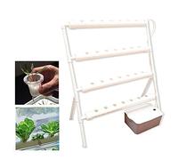 Bazargame Système de culture hydroponique à 36 trous - Kit de culture hydroponique d'intérieur - Système d'irrigation des plantes - Sans fond
