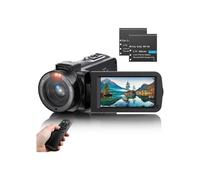 BAZARLAND30.Caméscope 3.0'' Vidéo FHD 1080P 36MP 30FPS Youtube Vlogging Caméra de Nuit IR Zoom Numérique 16X 270 IPS écran Rotatif