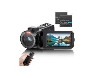 BAZARLAND30.Caméscope 3.0'' Vidéo FHD 1080P 36MP 30FPS Youtube Vlogging Caméra de Nuit IR Zoom Numérique 16X 270 IPS écran Rotatif