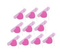 BAZEITFLOW 10 Ensembles Kit Manucure Ponçage Ongles Blocs Polissoirs Compacts Durables pour Usage Maison et Salon