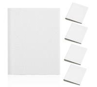 BAZEITFLOW 10 pièces Bande Étanchéité Porte Auto-adhésive PU Mousse Isolante pour Cadre de Porte Coupe Flexible Anti-vent Air Joint Fenêtre Isolation Froid