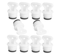 BAZEITFLOW 10 Pièces Bouchons Caoutchouc pour Bouillotte Eau Chaude Colmateur de Fuite Résistant Compatible avec Plusieurs Modèles Étanche et Accessoires de Remplacement pour Poche