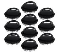 BAZEITFLOW 10 pièces Brosse de Massage Shampooing pour Chevelu Exfoliante Antipelliculaire Brosses pour Hommes Femmes et Garçon Fille Utilisation Cheveux Mouillés ou Secs