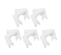 BAZEITFLOW 10 Pièces Clip de Fixation Renforcé de 8-12 Mm en Alliage D'aluminium Pince en L à 90 Degrés, pour Serrage pour Panneaux en Verre de Jardin et Jardinière Extérieure