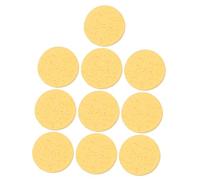 BAZEITFLOW 10 pièces Éponges Nettoyantes Visage Légères Exfoliantes Éponges Maquillage Visage Pour Esthéticiennes Absorption Forte Nettoyage Pores et Élimination Excès Huile Couleur Chair