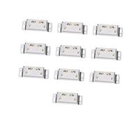 BAZEITFLOW 10 pièces Loqueteau Double Galet Acier Inoxydable pour Porte Armoire Accessoires Robustes pour Meubles Serrure à Ressort pour Portes de Cuisine et Placards