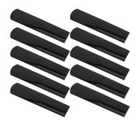 BAZEITFLOW 10 Pièces Lot de 10 Anches Synthétiques pour Saxophone Alto, Force 2,5, Pièces de Rechange en Résine Résistantes à L’Humidité, pour Débutants et Musiciens de Jazz, Accessoires pour