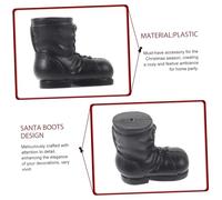 BAZEITFLOW 10 Pièces Lot Père Noël Décoratives DIY Accessoires de Costume Festif pour Fêtes de Noël Ornements Artisanaux pour Décoration de Party