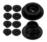 BAZEITFLOW 10 pièces Set de Coussinets de Montage Caoutchouc pour Radiateur Voiture Support et Inférieur Protection Friction Installation Facile Compatible