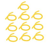 BAZEITFLOW 10 Pièces Spiral Silicone Flexible Perm Rods Hair Rollers Women Hair Curlers Durable Reusable Salon Styling Tools Large