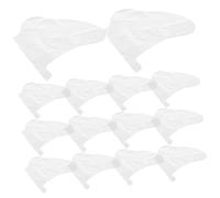 BAZEITFLOW 1000 Pièces Chaussettes Hydratantes pour Sacs Transparants Longs pour Bain Cire et Soins Hommes Femmes Spa