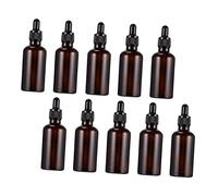 BAZEITFLOW 10pièces Bouteilles Réutilisables Pipette Flacons Anti-fuite Pour Huiles Essentielles Et Aromathérapeutiques Pratiques Pour Voyage Et Usage Quotidien