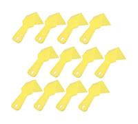BAZEITFLOW 12 pièces Couteaux Dangle Intérieur et Extérieur pour Plaque de Plâtre Truelle Ergonomique Abs Épaisse Outil de Finition Réutilisable pour Coins Secs