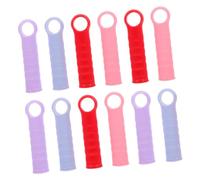 BAZEITFLOW 12 pièces Manchons de Poignée pour Balai et Serpillère Embouts Plastique Confortables Ergonomiques Antidérapants Remplacement Facile pour Manche de Balai Serpillère et Pelle à