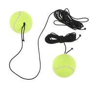 BAZEITFLOW 2 pièces Ballons de Tennis pour Chiens Jouets Interactifs pour Éducation et Divertissement des Animaux Parfait pour Petits Chiens et Entraînement Au Tennis