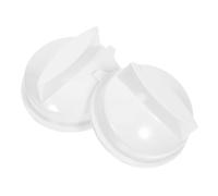 BAZEITFLOW 2 Pièces Bouton de Commande Micro-ondes Plastique Résistant Casse Bouton Thermostat pour Réglage Précis Température de Rechange DIY pour Four