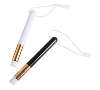 BAZEITFLOW 2 pièces Brosse à Cils Douce pour Maquillage des Yeux Accessoire Cosmétique et Confortable Kit Outils de Nettoyage pour Extensions et Ombres à Paupières
