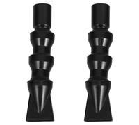 BAZEITFLOW 2 Pièces Buse Plate Aquarium Sortie Eau Flexible Pivotante Embout Plastique Robuste pour Filtration et Circulation Eau Réservoir Poissons