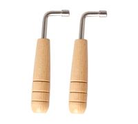 BAZEITFLOW 2 pièces Clé Accordage Lyre Harp Haute Dureté Accessoire Tonalité Professionnel Outil Compact et Résistant pour Harpe Lyra
