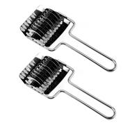 BAZEITFLOW 2 pièces Couteau à Légumes Acier Inoxydable Trancheuse à Ciboule Multifonction pour Cuisine Domestique Coupe Pratique de Ciboule Vert et Légumes Ustensiles Cuisine Manuels