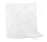 BAZEITFLOW 2 pièces de Filtration pour Pompe de Bassin Filet Maillé Poche Filtrante pour Pompe à Eau Protège Débris et Saletés Facile à Nettoyer et Réutilisable Adapté pour Aquarium et