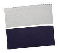 BAZEITFLOW 2 pièces Écharpe Dallaitement Coton Poncho Multifonction avec Bouton pour Maternité Couverture Respirante et pour Allaitement Protection Intime et Écharpe Bleu Marine