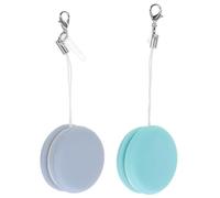 BAZEITFLOW 2 pièces Nettoyant Écran Tactile Portable Pendentif Compact Léger Traces et Salissures Adapté pour Téléphone Mobile Usage Voyage et Quotidien